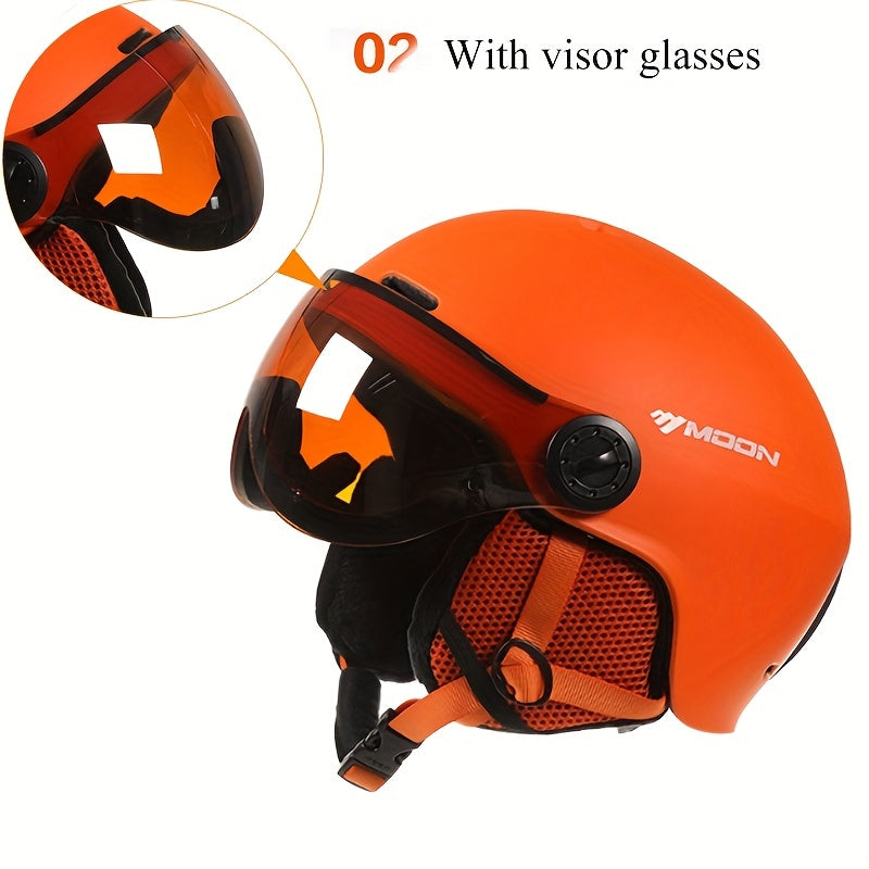 Hochwertiger Skihelm mit abnehmbaren Teilen für sichere, bequeme Outdoor-Aktivitäten | Lersk