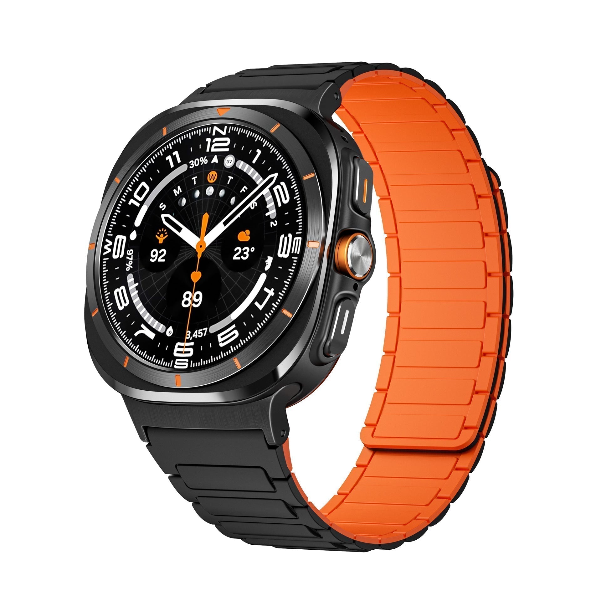 Pulseira Desportiva Magnética de Silicone Rivon para Samsung Watch 7 Ultra | Lersk