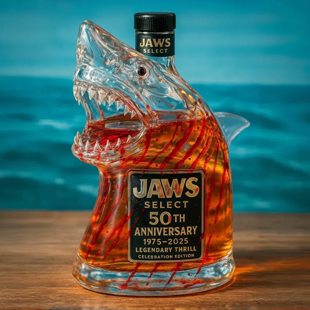 Shark Head Shaped Bottle Collectible From Movie Memorabilia | Lersk