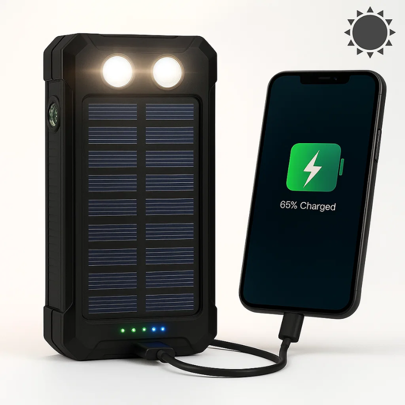LumaCharge Peak 50000mAh Batterie Externe Solaire Étanche | Lersk
