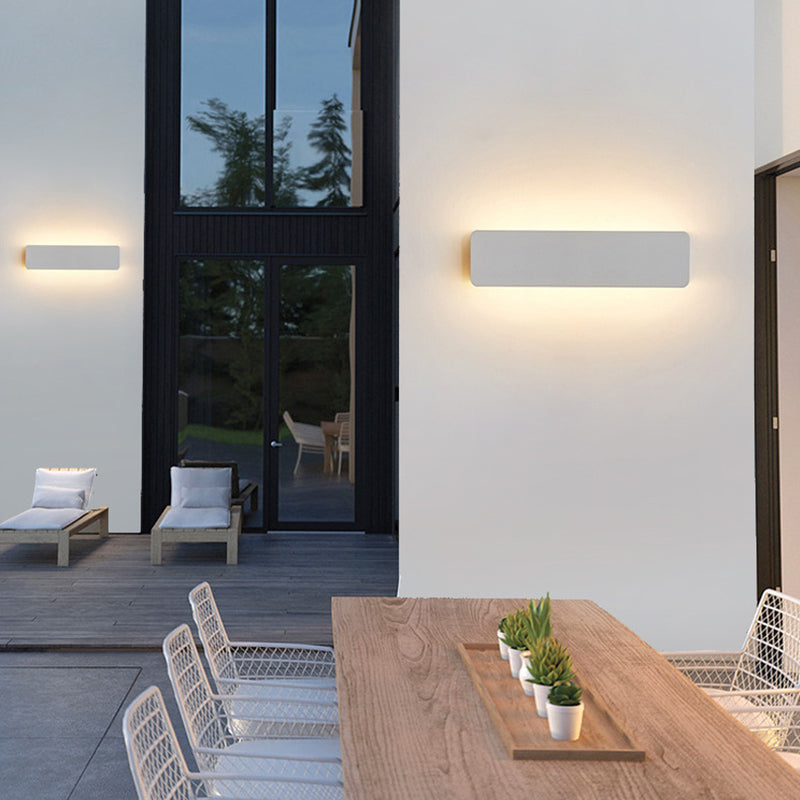 NovaLume LED Metall Innen-Wandlampe drehbar Weiß | Lersk