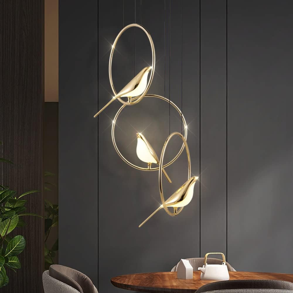 LumaBird Circle LED pendel til moderne lofter | Lersk