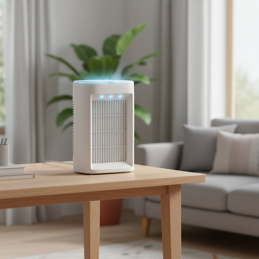 Bærbar Aircondition USB Luftfugter Køleventilator | Lersk