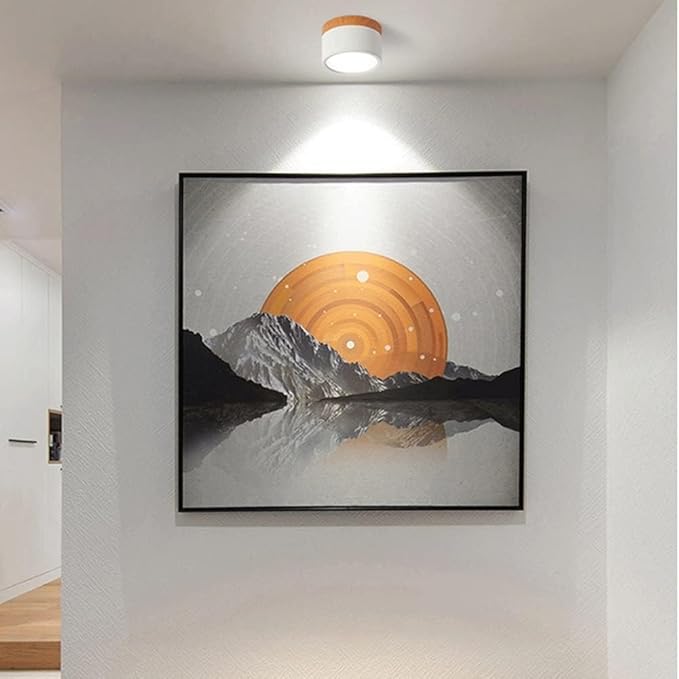 Lunara Nordic LED stropní svítidlo pro chodby a obývací pokoj | Lersk