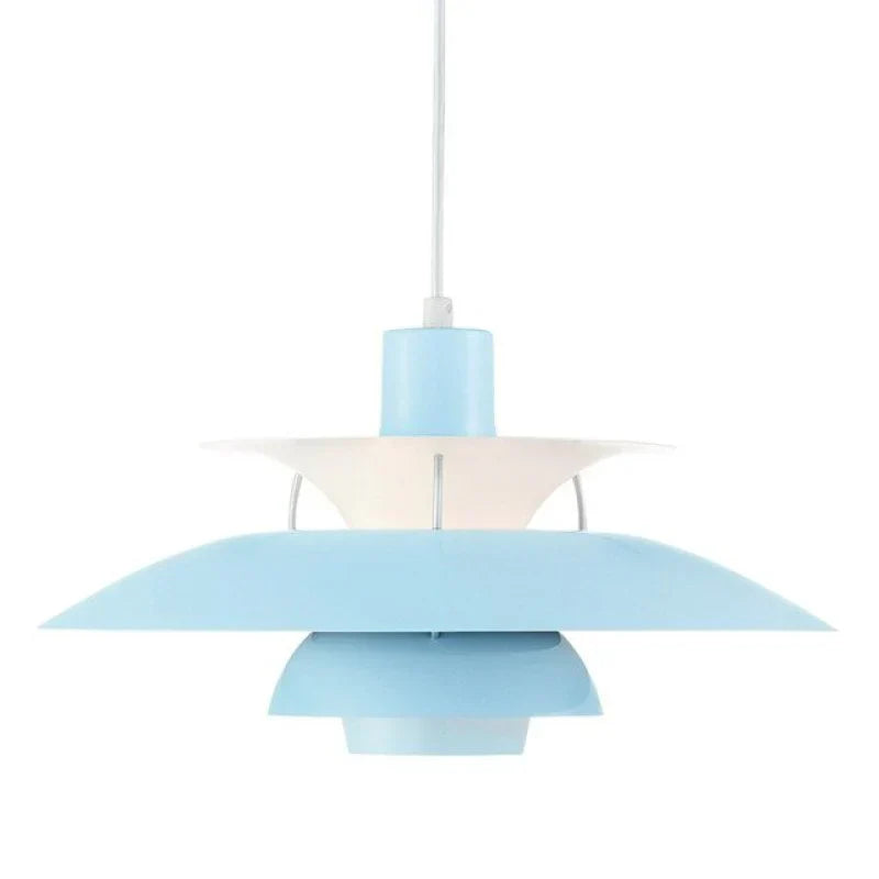 Veralume Modern Colorful Shade LED Pendant Light Fixture | Lersk