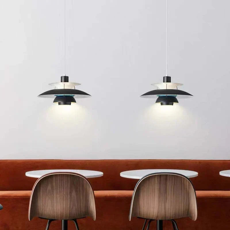 Veralume Modern Colorful Shade LED Pendant Light Fixture | Lersk