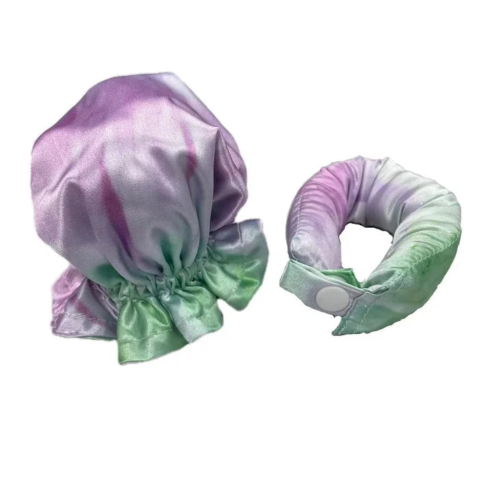 Satin-Set für hitzefreie Lockenbuns für schöne, natürliche Wellen ganz ohne Hitze | Lersk