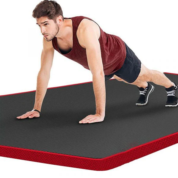 Men's High-Density Fitness Mat For Gym And Home Non-Slip Mat For Exercise And Yoga | Lersk