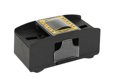 Automatisk kortblander til 2, 4 eller 6 bunker - Elektrisk pokerblander | Lersk