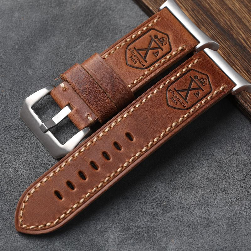 Ardentora Vintage Leather Strap for Samsung Watch Ultra | Lersk