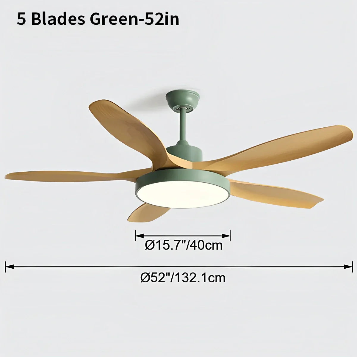Stropní ventilátor Scandi oboustranný s osvětlením | Lersk