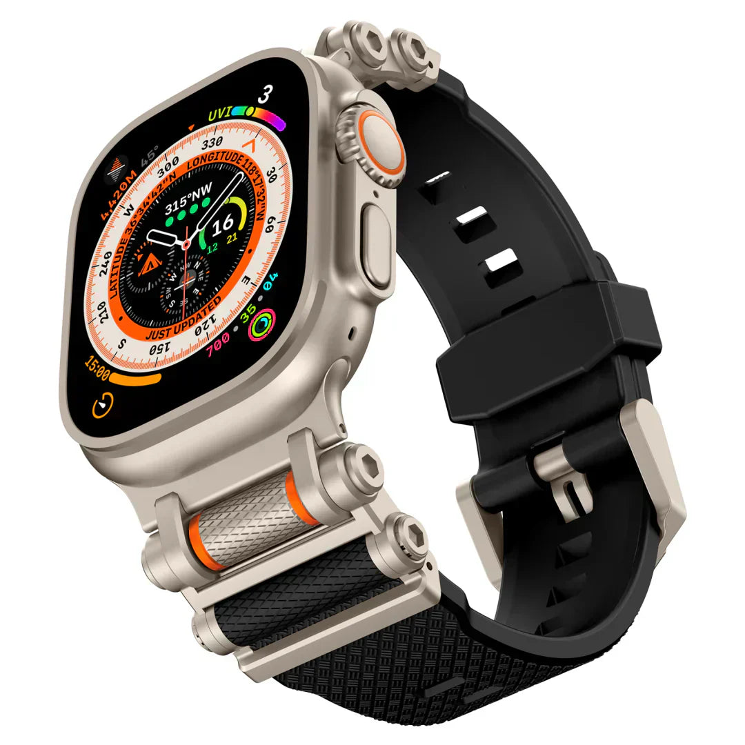 Kestrel | Taktisk roterende silikonerem til Apple Watch | Lersk