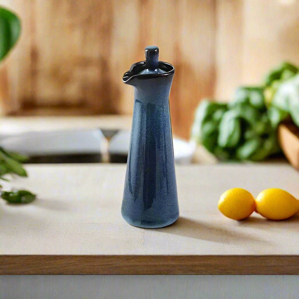 Hana Japanese Ceramic Condiment Bottle For Oils Home Cooks | Lersk