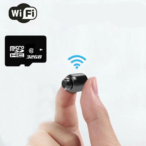 AetherGuard Mini WLAN-Kamera mit Nachtsicht 1080P UK-Video und klarem Audio | Lersk