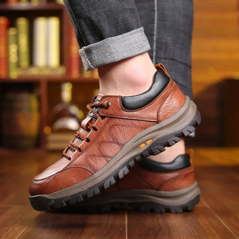 Scarpe da uomo StrideFlex con supporto dell'arco cucito a mano antiscivolo | Lersk