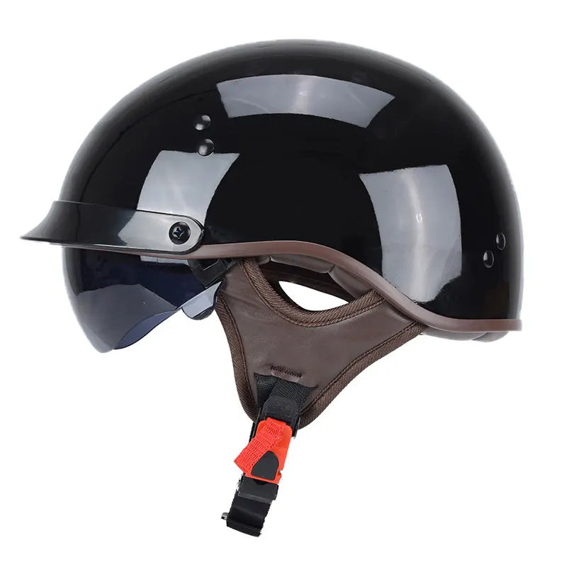 Casque de lunettes AeroShield avec sécurité DOT et visière UV pour conduite urbaine | Lersk