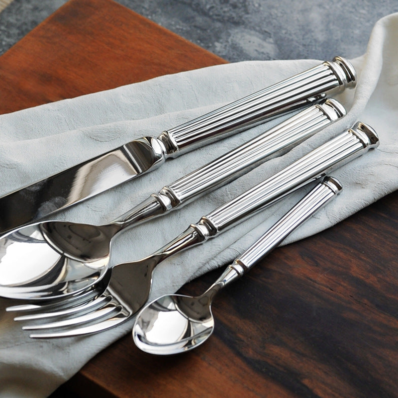 Calista | 18/10 Stainless Cutlery Set With Mirror Finish | Lersk