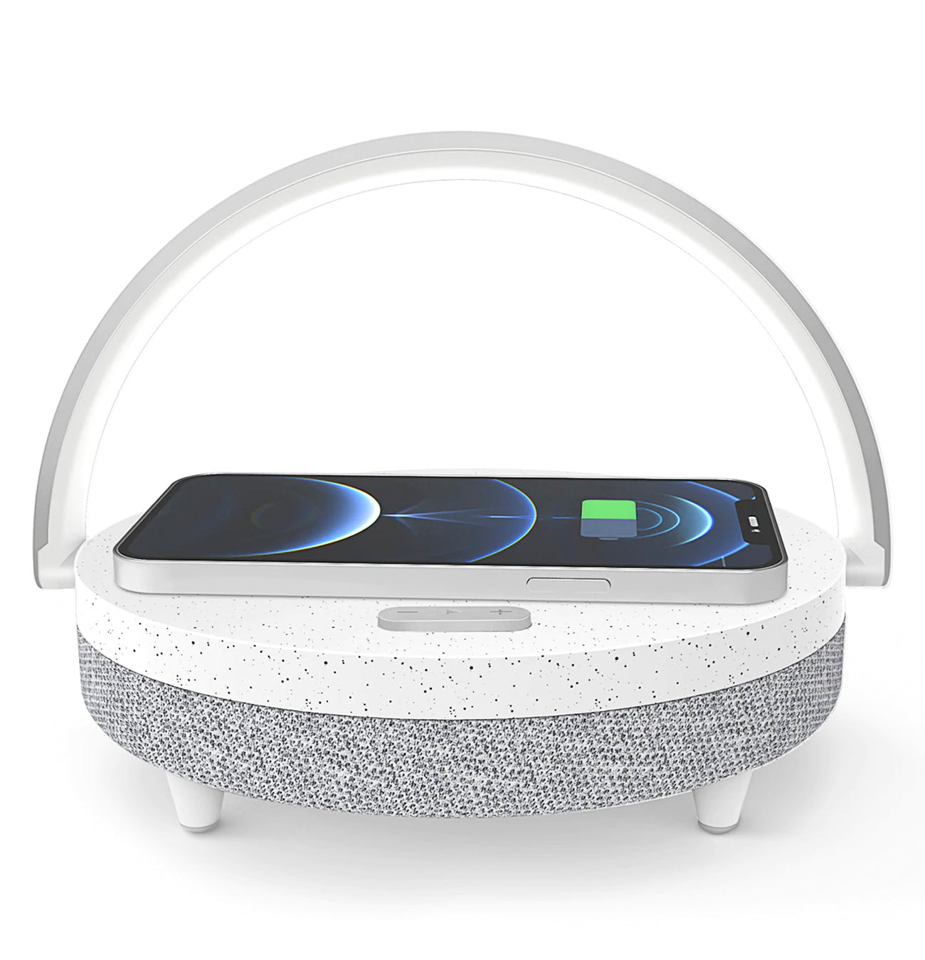 LumaNova 4 In 1 Bedside Lamp With Wireless Charging And Bluetooth Speaker | Lersk