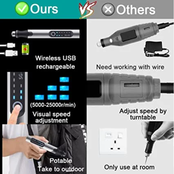 Professional Engraving Pen For Precise Detailing And Personalizing Everyday Crafts And DIY Projects | Lersk