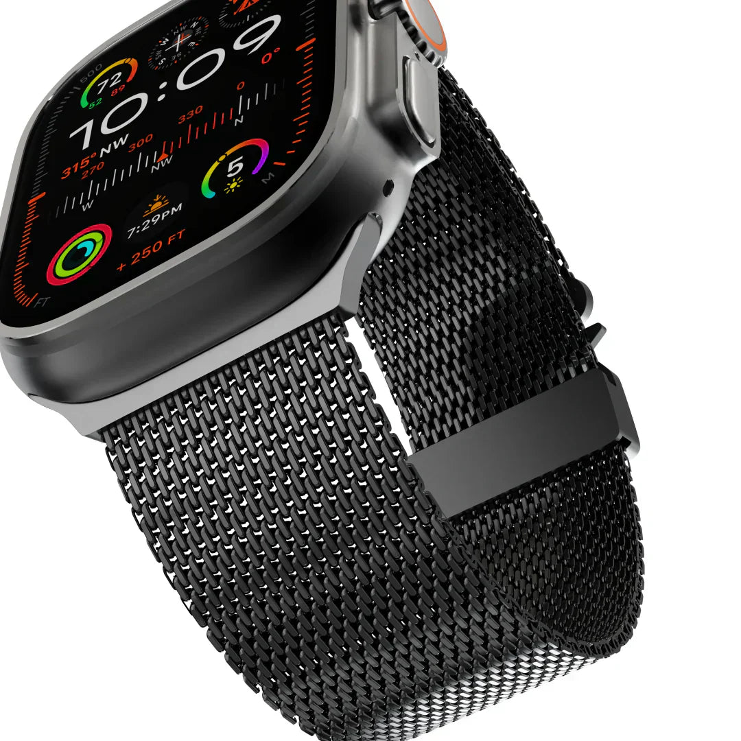 NovaThread Titanium Milanese Loop Band for Apple Watch | Lersk