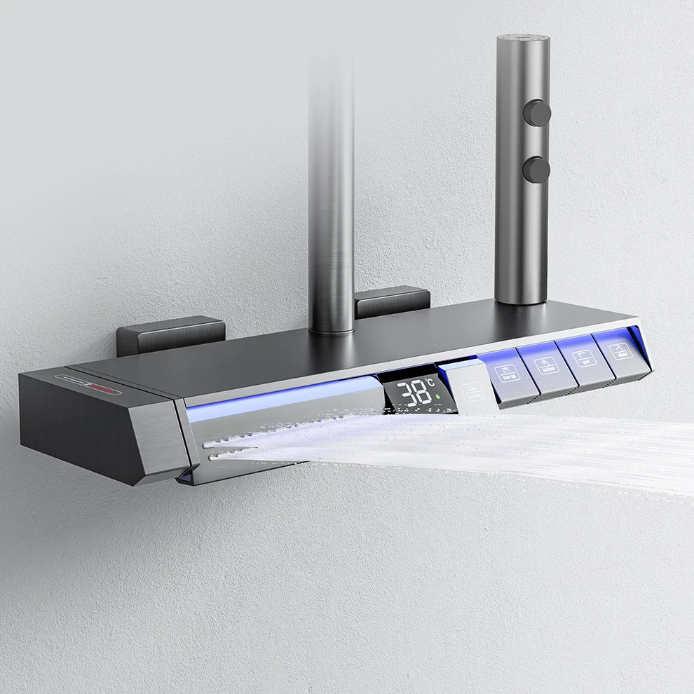 Averon Luxury Bath And Shower System With Smart Digital Display | Lersk