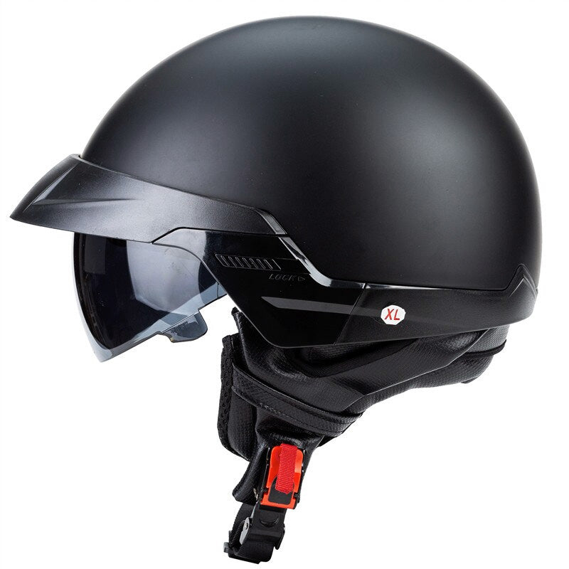 Capacete Open Cruiser com Forro Removível para Motociclistas | Lersk