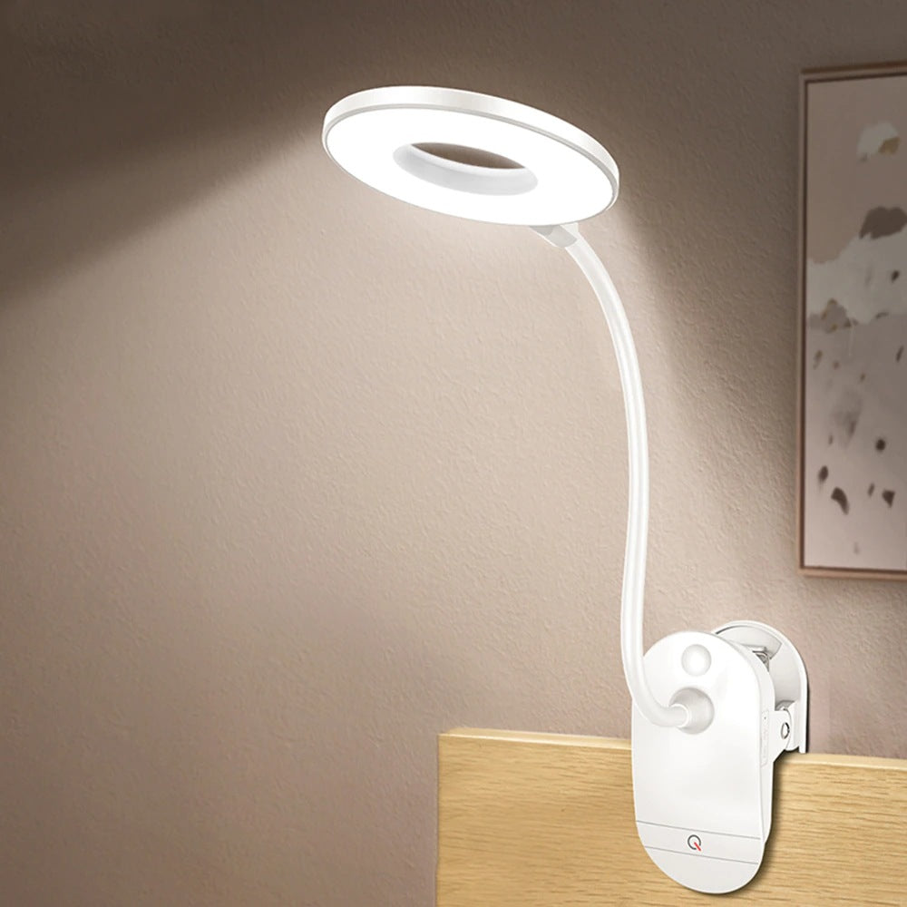 Wireless Bedside Clip On Lamp For Bed Frames Desks And Anywhere With Easy On Off Switch | Lersk
