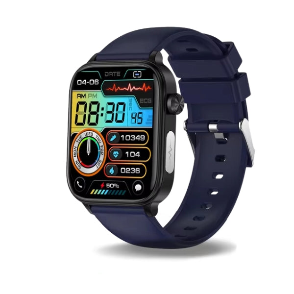 שעון חכם Aleron Health עם ניטור גלוקוז, דופק ולחץ דם ועיצוב עמיד למים | Lersk