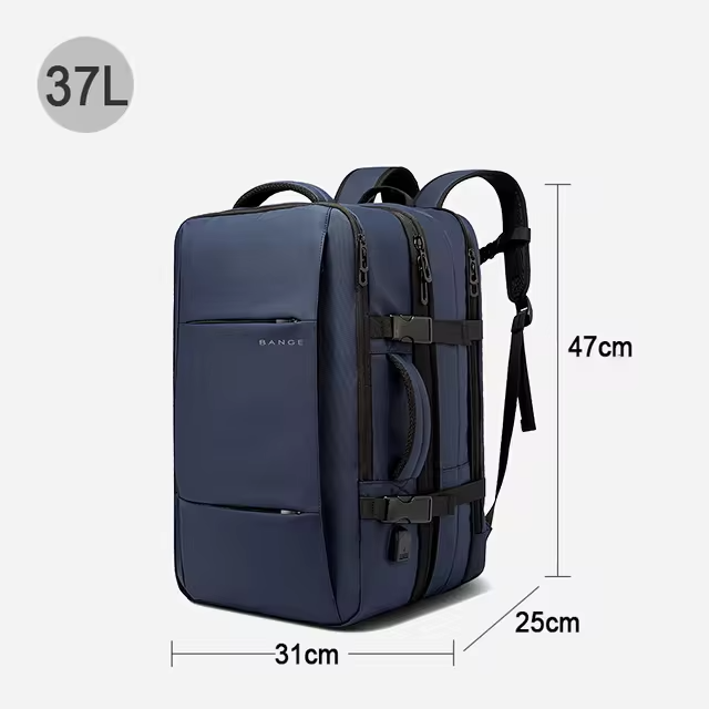 Waterproof Expandable Travel Backpack Aesthetic For Men And Women Durable | Lersk
