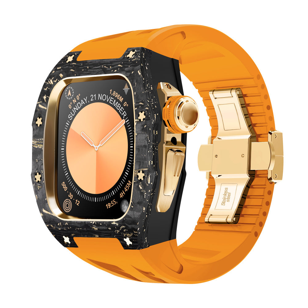 Zestaw do modernizacji NovaCarb S10 Titanium Apple Watch z włókna węglowego | Lersk