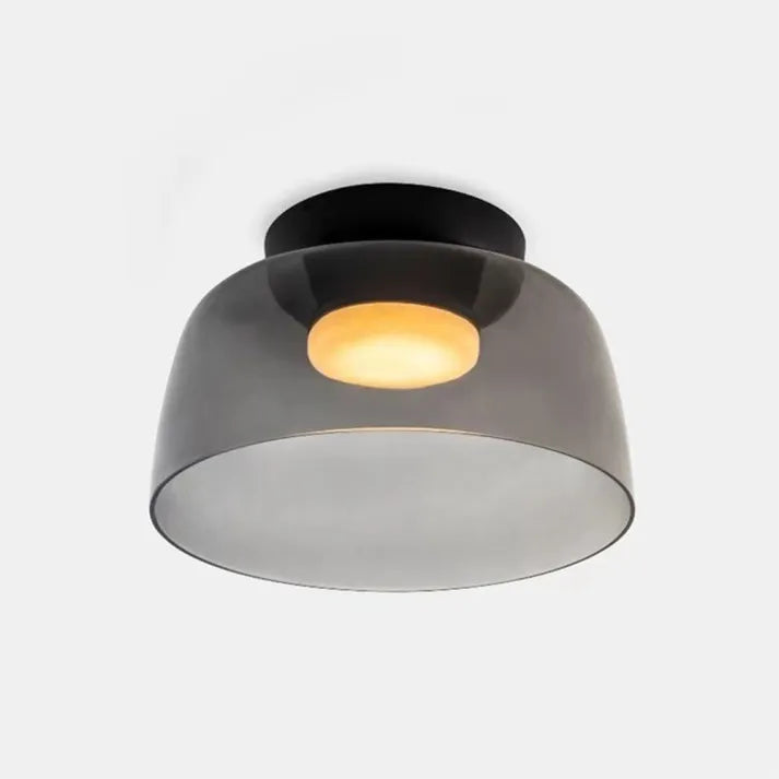 Keiora Nordic glasloftlampe | Middelalderlig charme belysning | Lersk