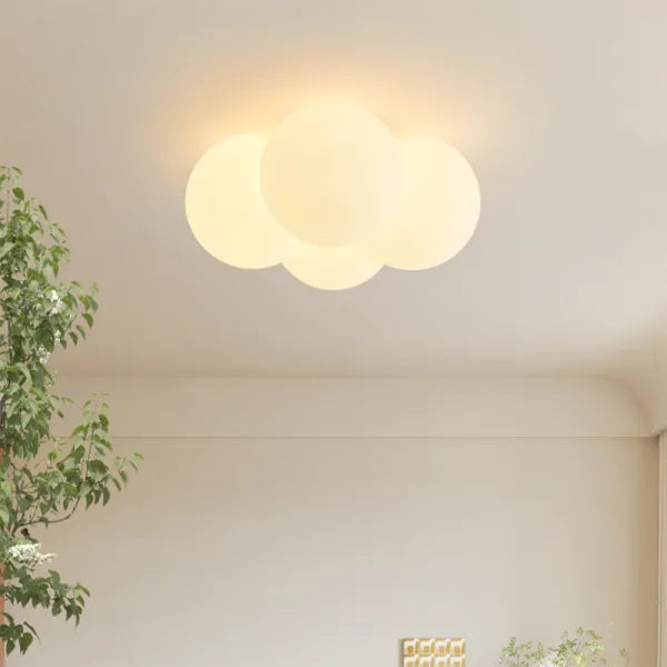 Stropní LED svítidlo NimbusCloud s designem inspirovaným mraky pro obývací pokoje | Lersk