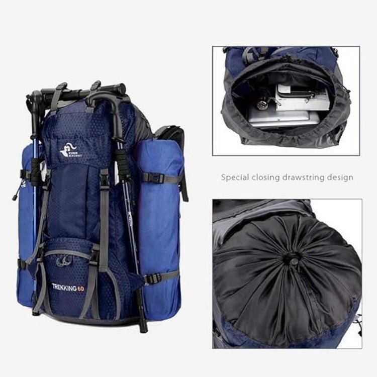 TrailZen 60L wasserdichter Wanderrucksack, leicht, ergonomisch | Lersk