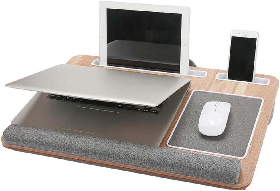 Escritorio ajustable para portátil para cama y sofá — Trabaja y relájate desde cualquier lugar | Lersk