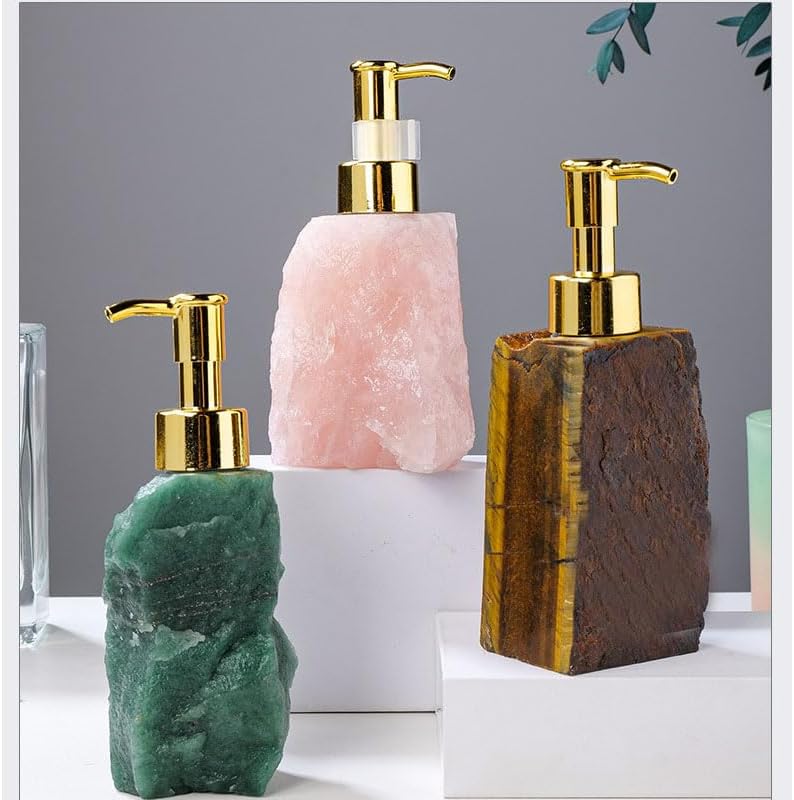 Lunara Crystal Soap Dispenser for Elegant Countertop Decor | Lersk