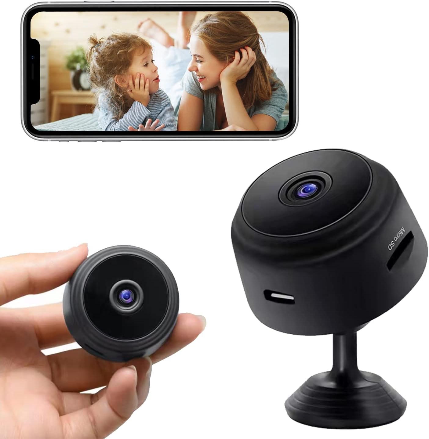 Veyra Mini Compact Wi-Fi Indoor Home Security Camera | Lersk