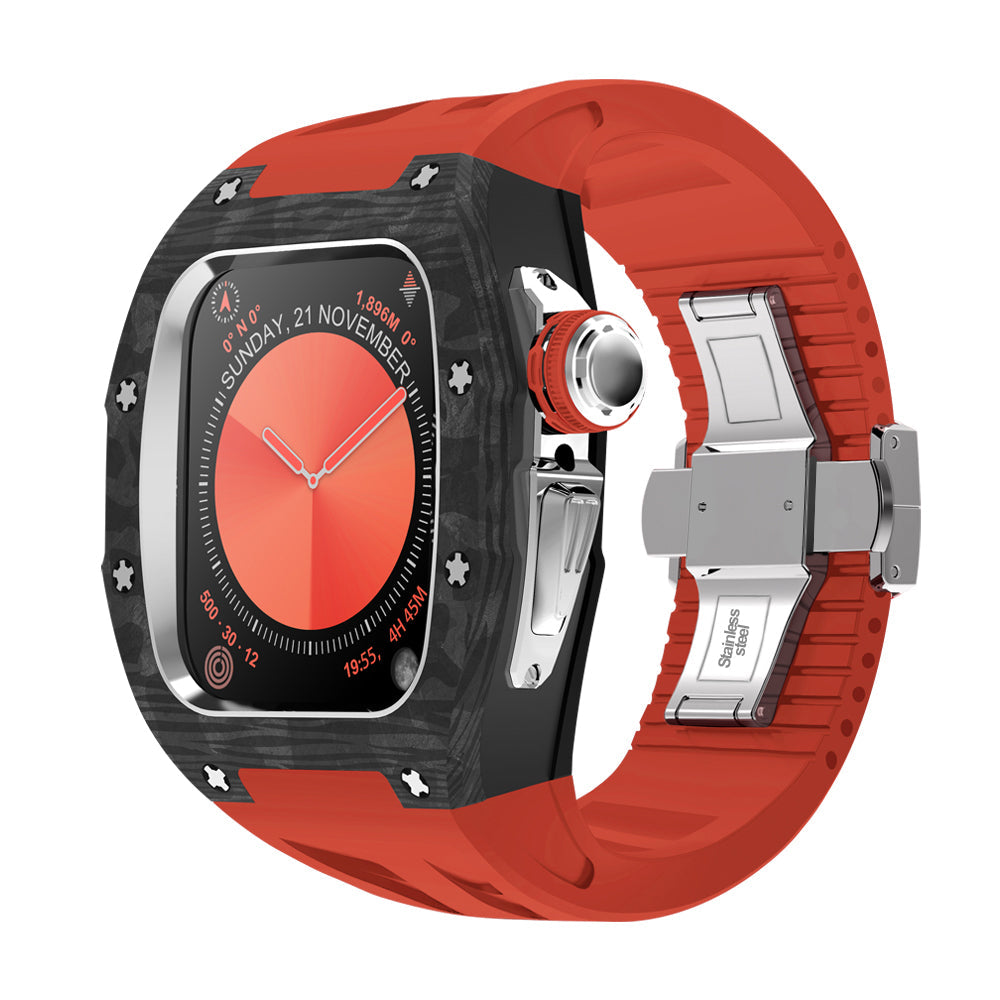 Zestaw do modernizacji NovaCarb S10 Titanium Apple Watch z włókna węglowego | Lersk