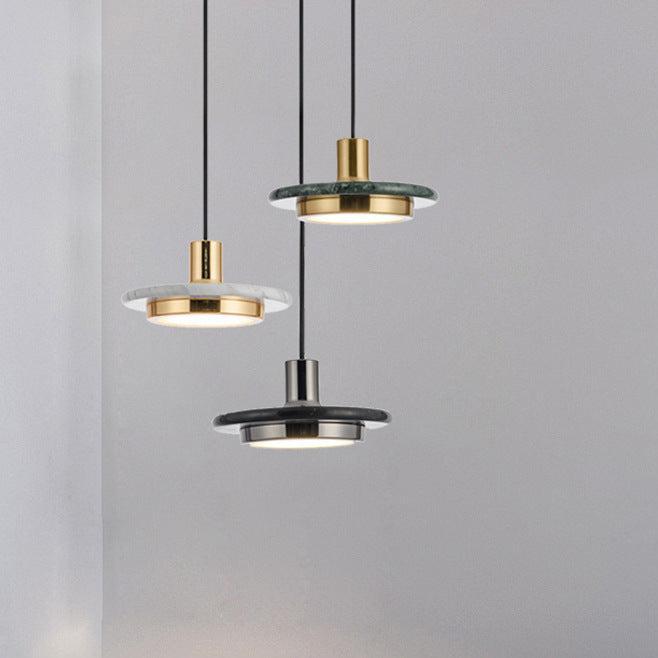 Lampada a sospensione in marmo dallo stile moderno ed elegante per interni | Lersk
