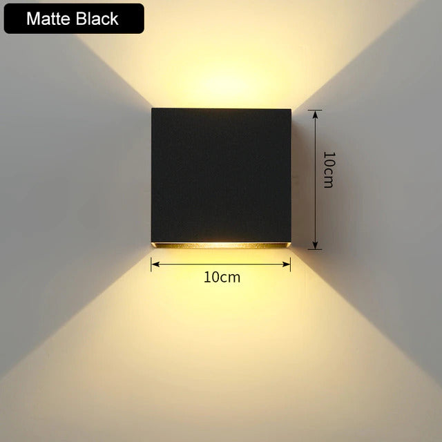 Asterra Nordic LED Væglampe | Moderne Minimalistisk Glød | Lersk