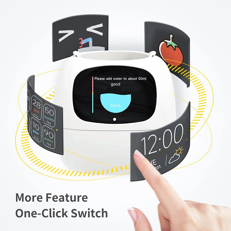 NexaGrow Smart Planter With 7 Sensors For Indoor Gardening | Lersk