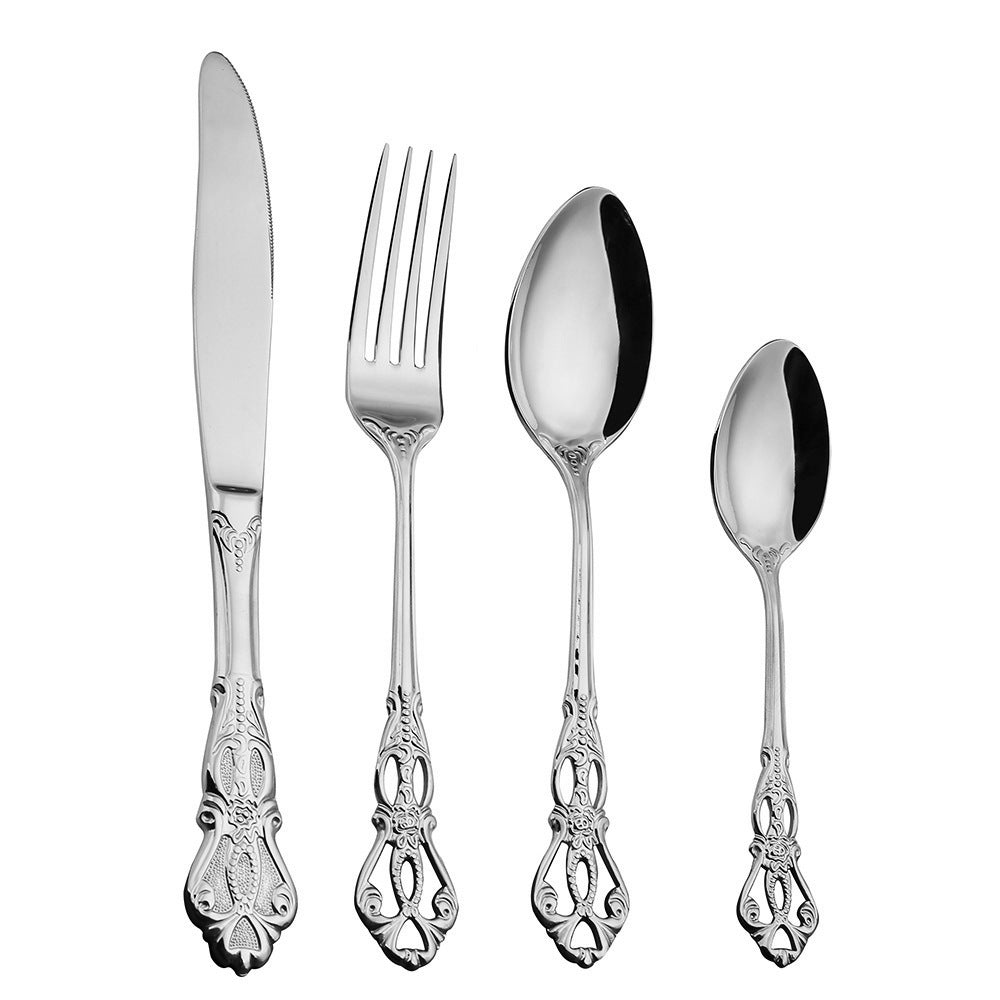 Novae Stainless Steel Cutlery Set Hand-Forged Durable | Lersk