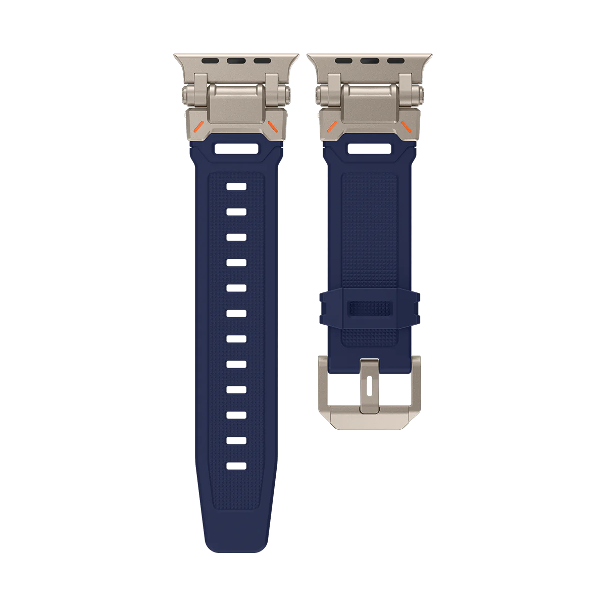 Meron Titanium-Head Silicone Band for Apple Watch | Lersk