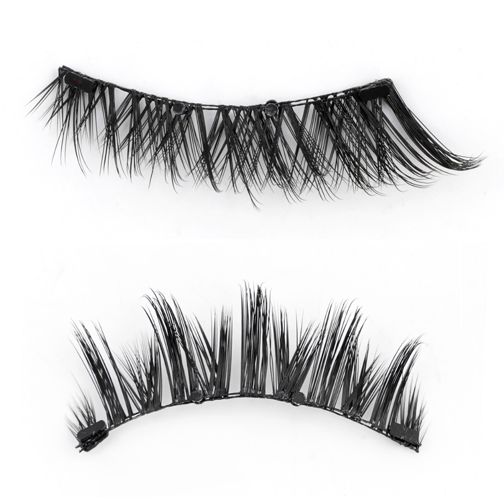 Reusable Magnetic Eyelash And Tweezers Set No Glue Required | Lersk