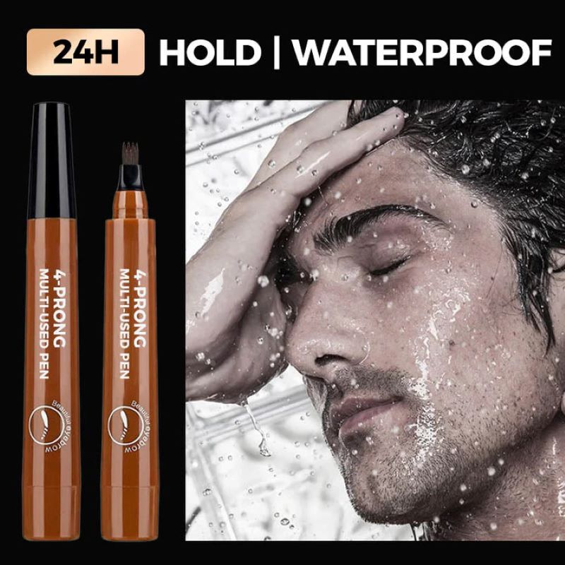 Crayon à sourcils microblading ultra-fin à quatre pointes, longue tenue et waterproof pour des sourcils naturels | Lersk