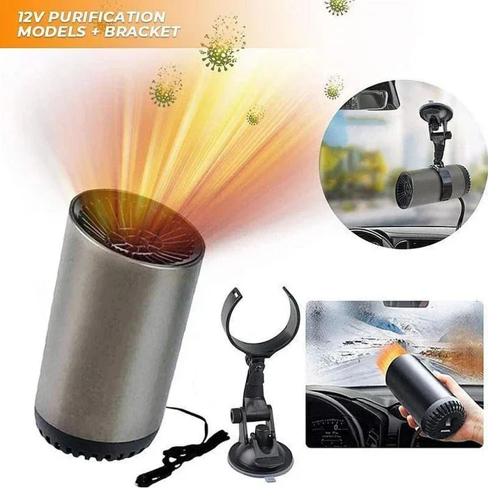 Fast Heating Cup Shape Car Warm Air Blower With Adjustable 360 Degree Rotatable Plug For Car, SUV, RV And Truck | Lersk