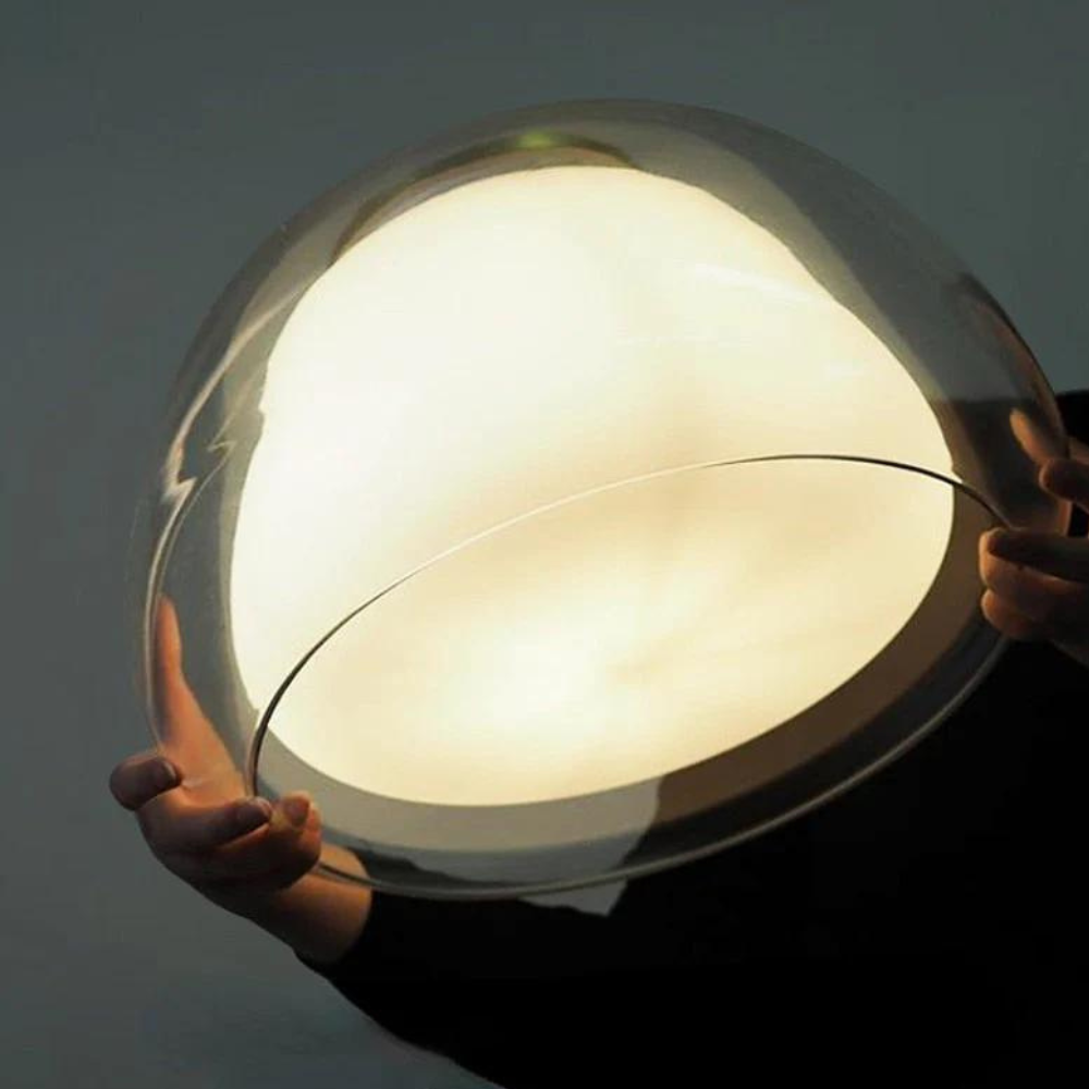 Luminex | Doppelglas-Kuppel-Pendelleuchte mit sanftem Leuchten | Lersk