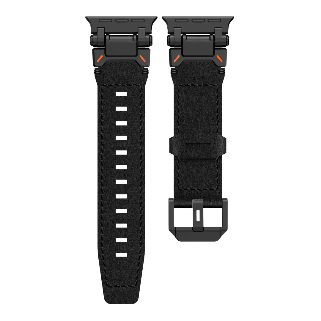 Kenvor Leather Strap with Titanium Connector for Apple Watch | Lersk