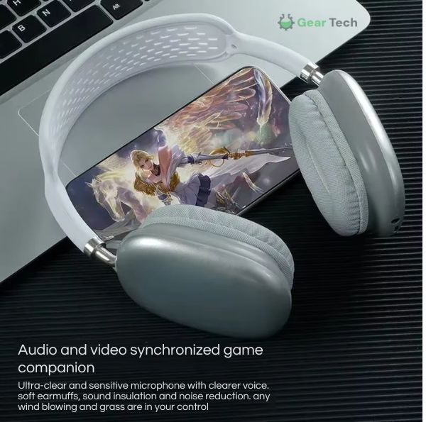 Solara Pro Bluetooth Headphones, Noise Cancelling, 40 Hours | Lersk