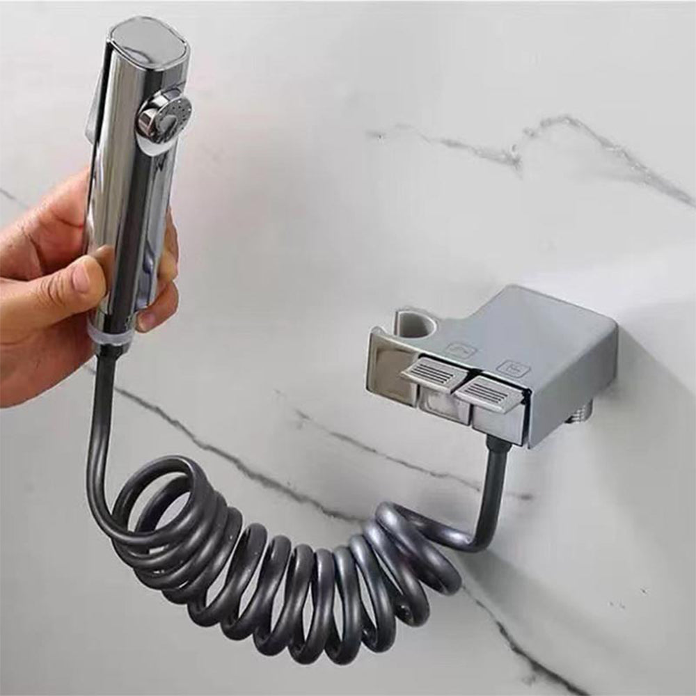 AquaKey | Regulowany przenośny bidet z kontrolami w stylu pianina do toalety | Lersk