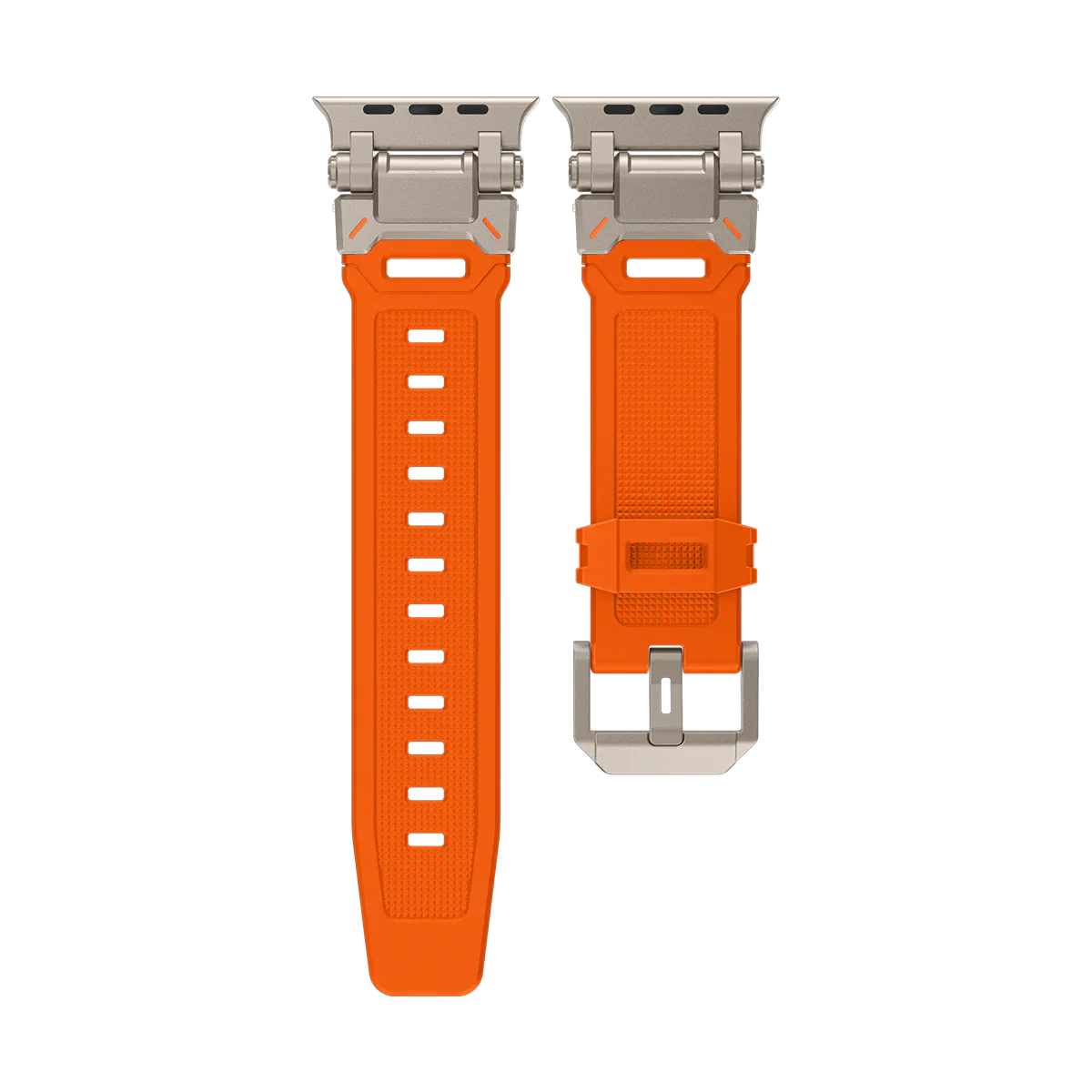 Meron Titanium-Head Silicone Band for Apple Watch | Lersk